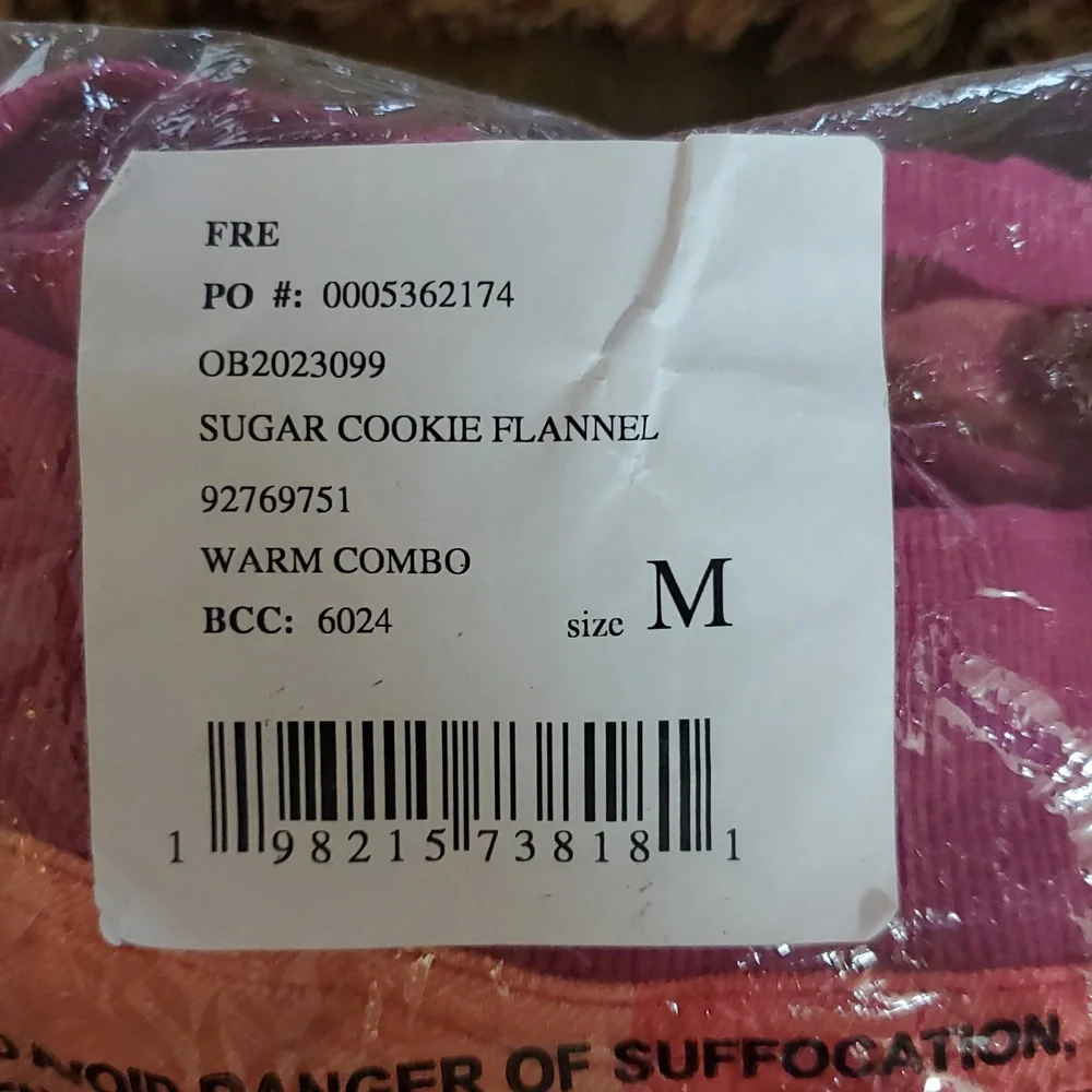 Free People Sugar Cookie Flannel 2-Piece Set/ Warm Combo - Picture 15 of 16